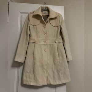 Kenneth Cole New York Cream Coat